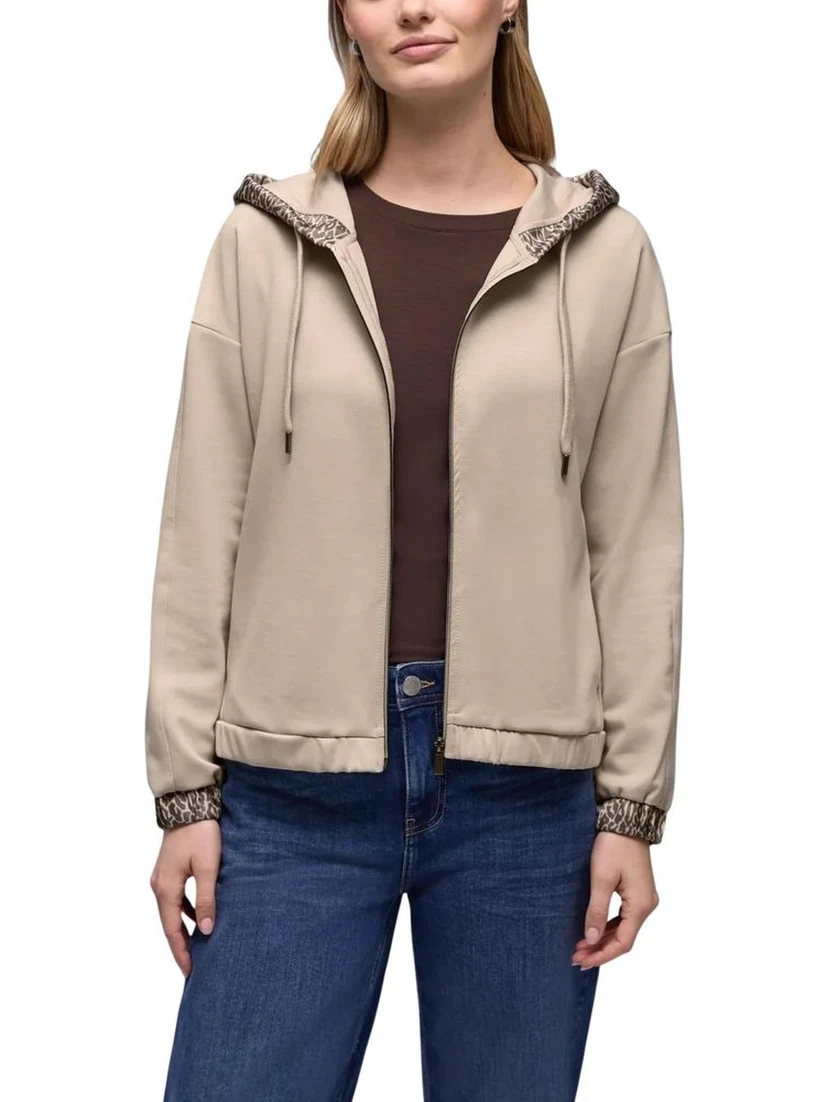 Beige Modal Hoodie