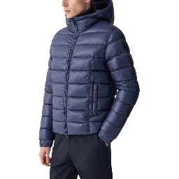 Blue Polyamide Shell Jacket
