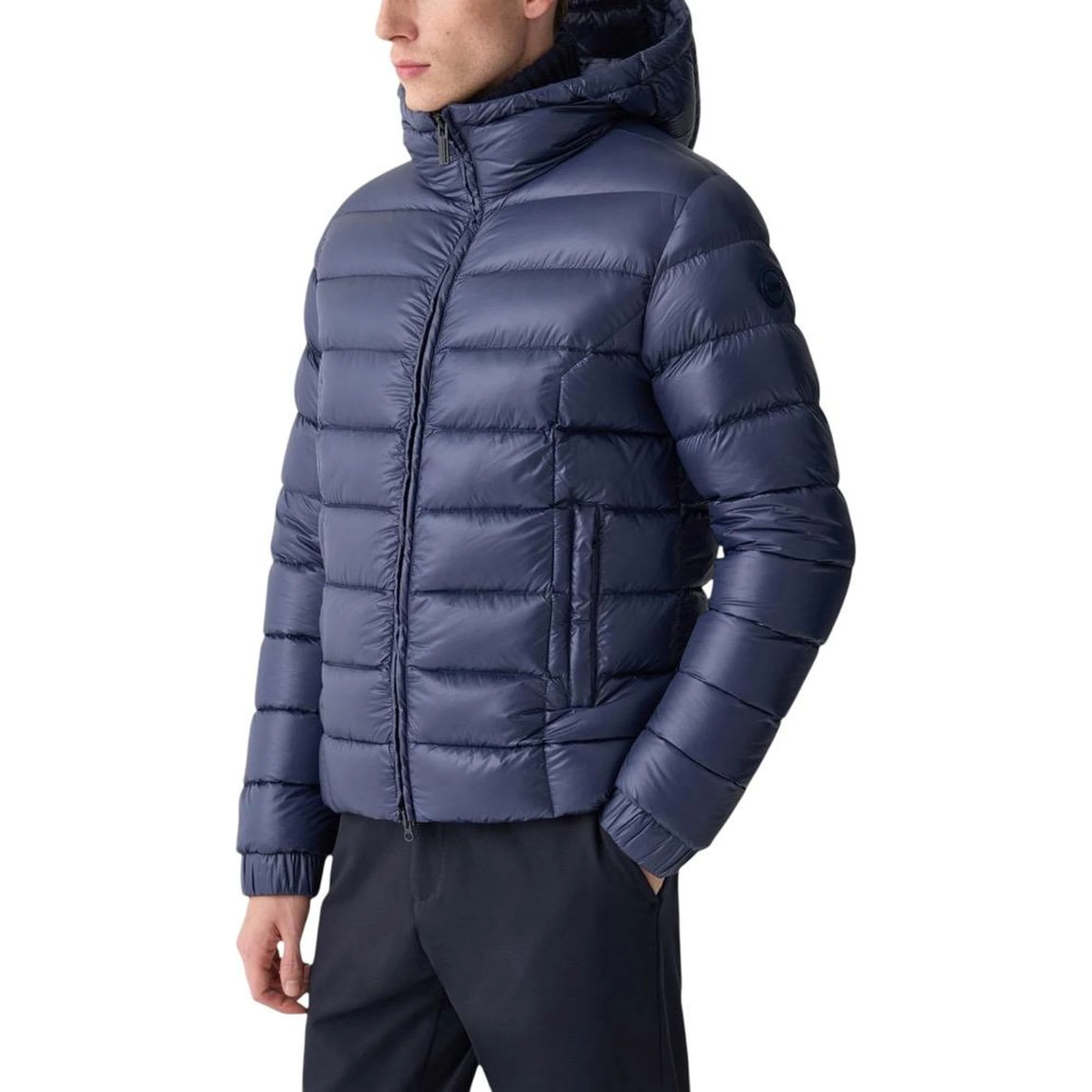 Blue Polyamide Shell Jacket