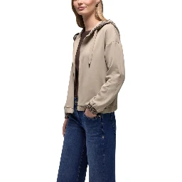 Beige Modal Hoodie