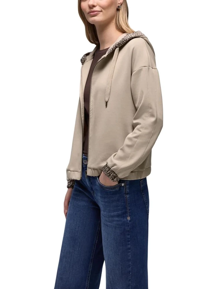 Beige Modal Hoodie alternative