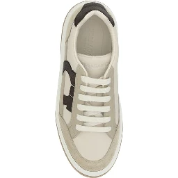 Multicolor Calf Leather Bos Taurus Platform Sneakers