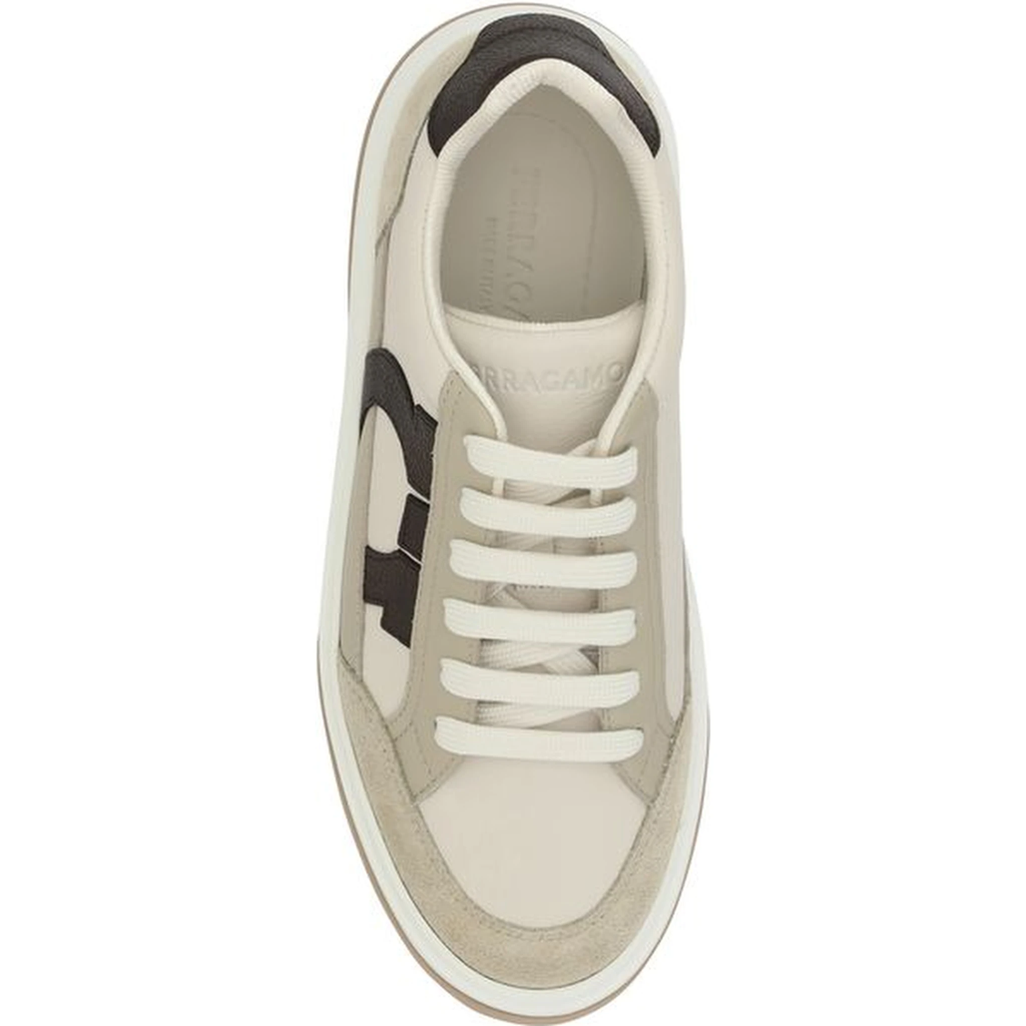 Multicolor Calf Leather Bos Taurus Platform Sneakers