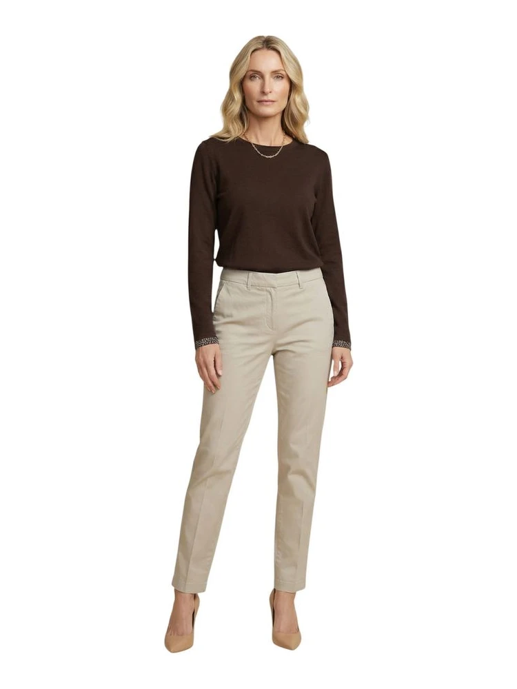Brown Cotton Long Sleeve T-Shirt alternative