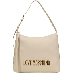 Beige Polyethylene Handbag