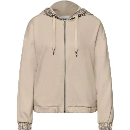 Beige Modal Hoodie