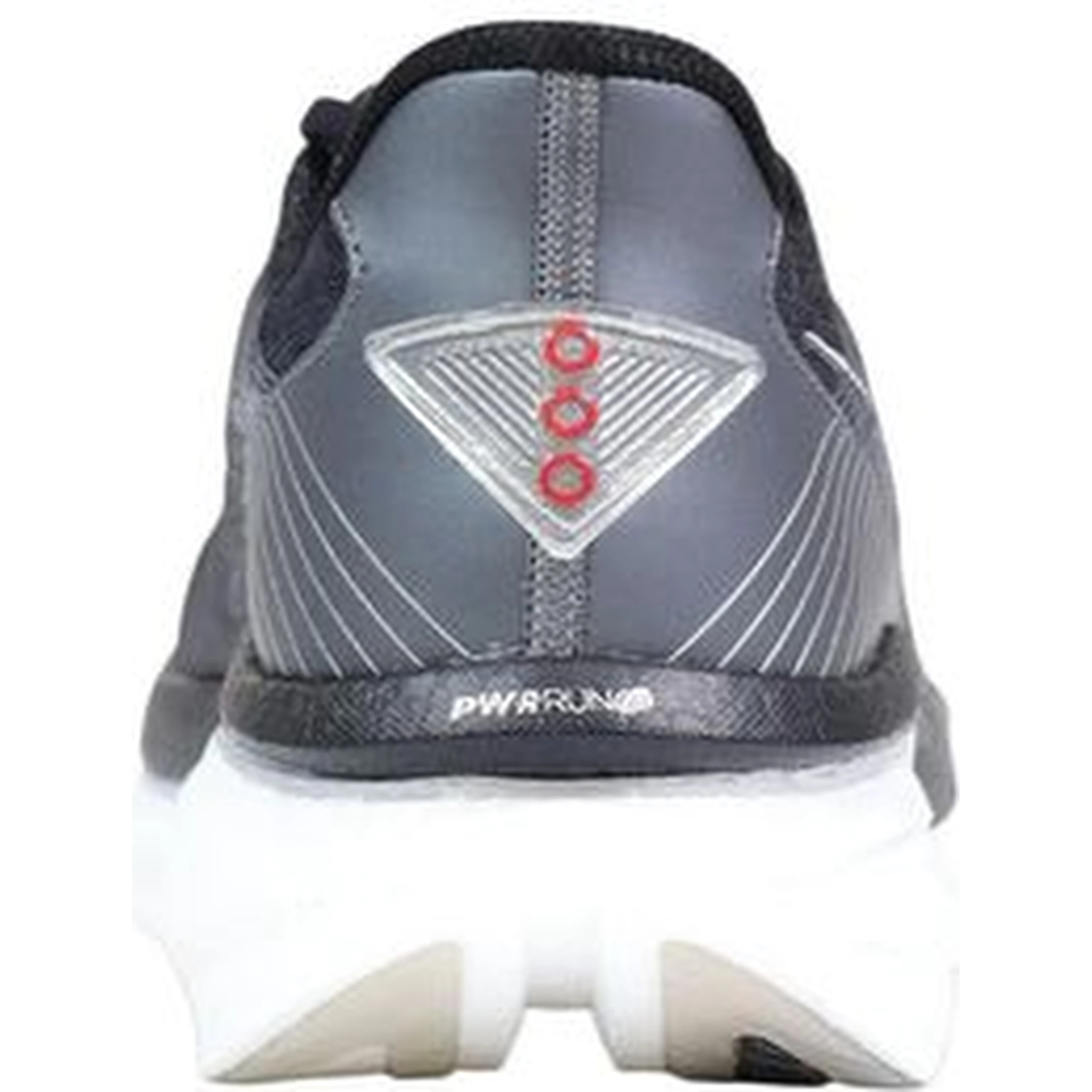 Black And White Textile Athletic Sneakers