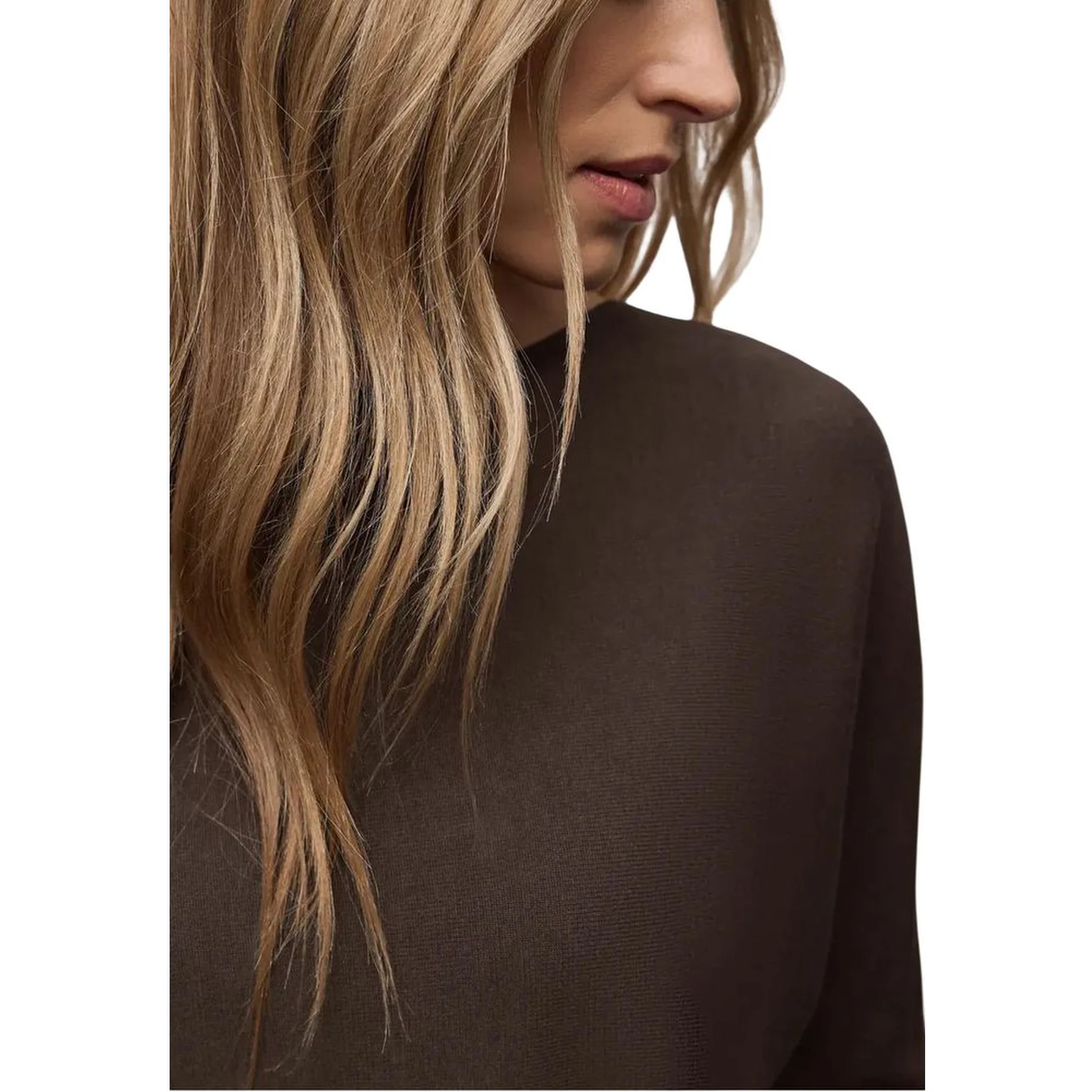 Brown Viscose Sweatshirt