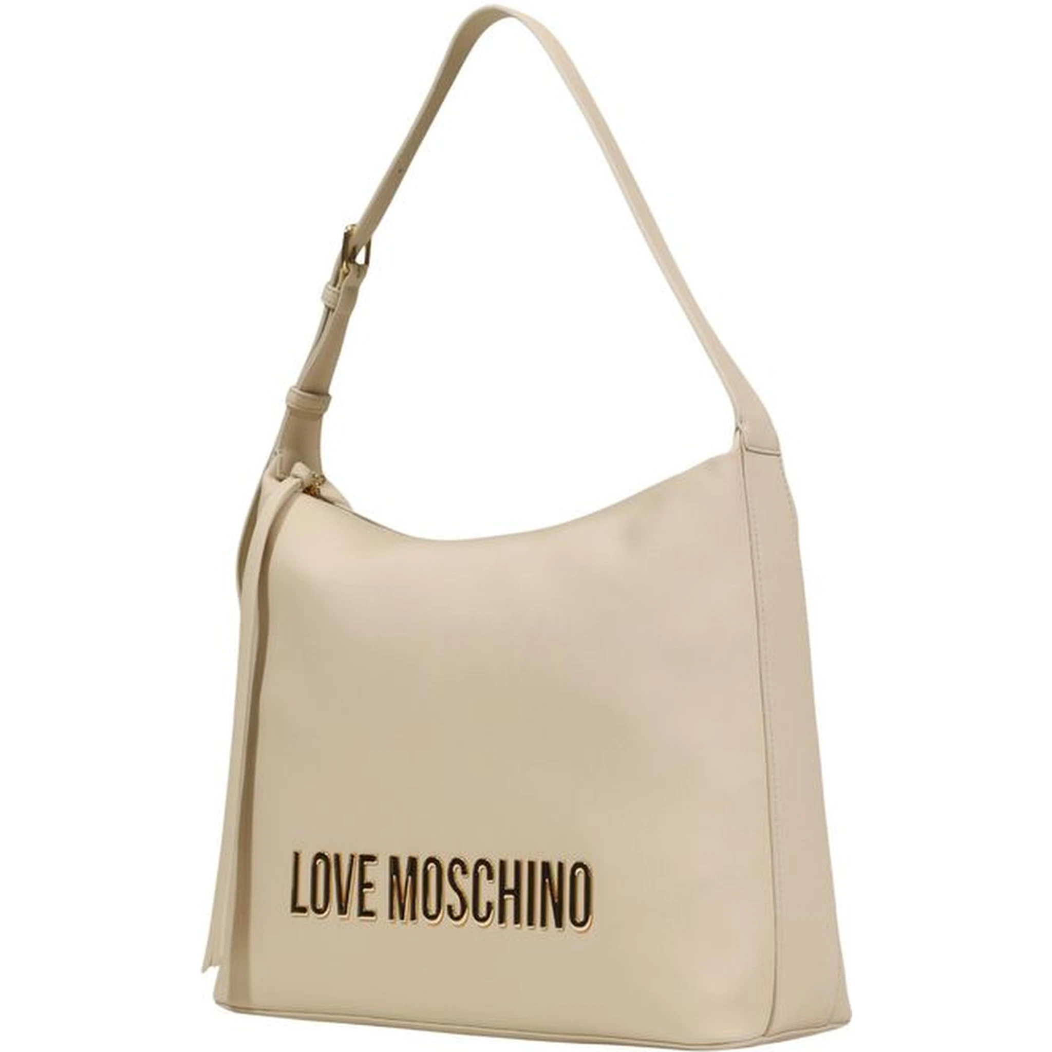 Beige Polyethylene Handbag