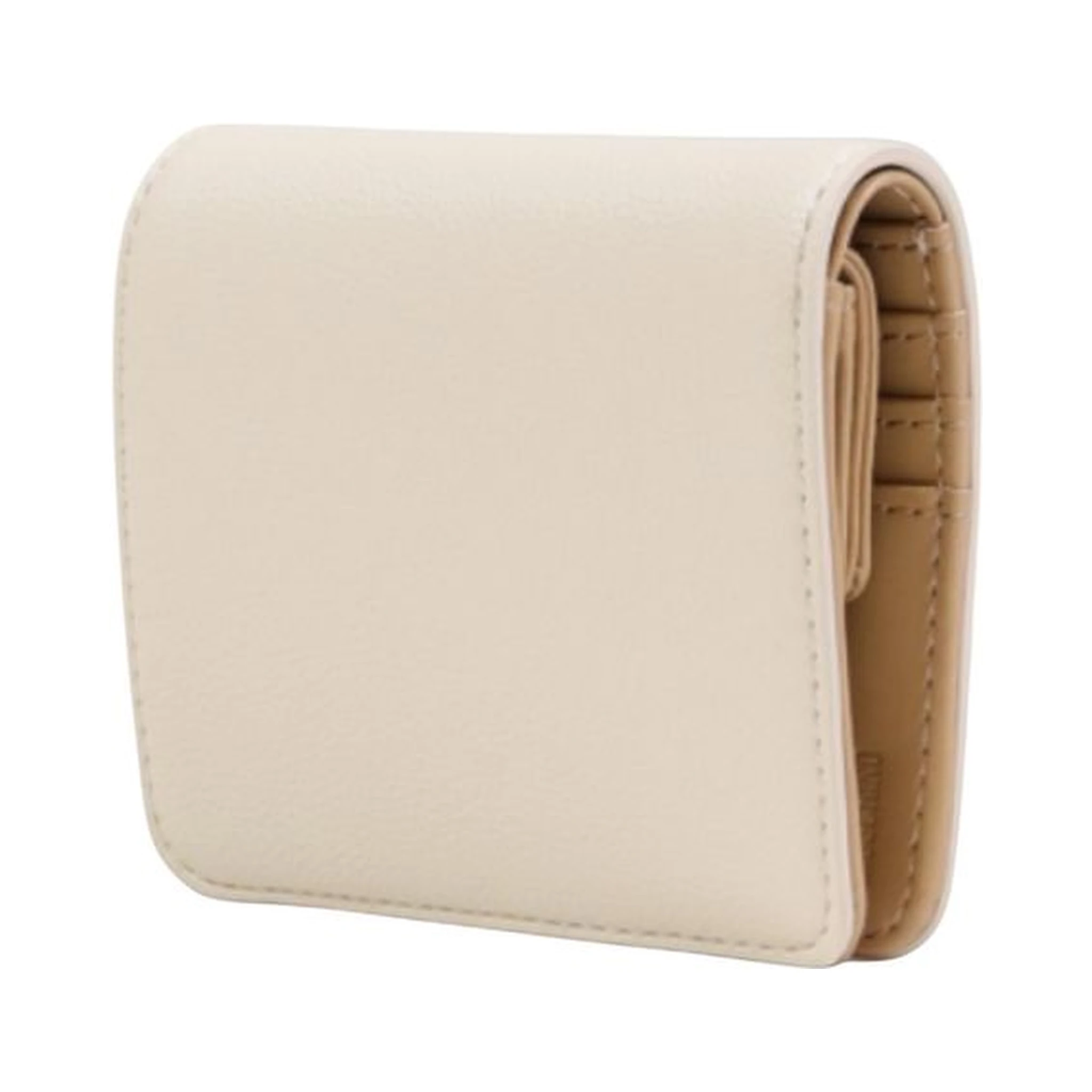 Beige Polyethylene Wallet
