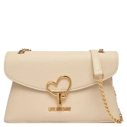 Beige Polyethylene Handbag
