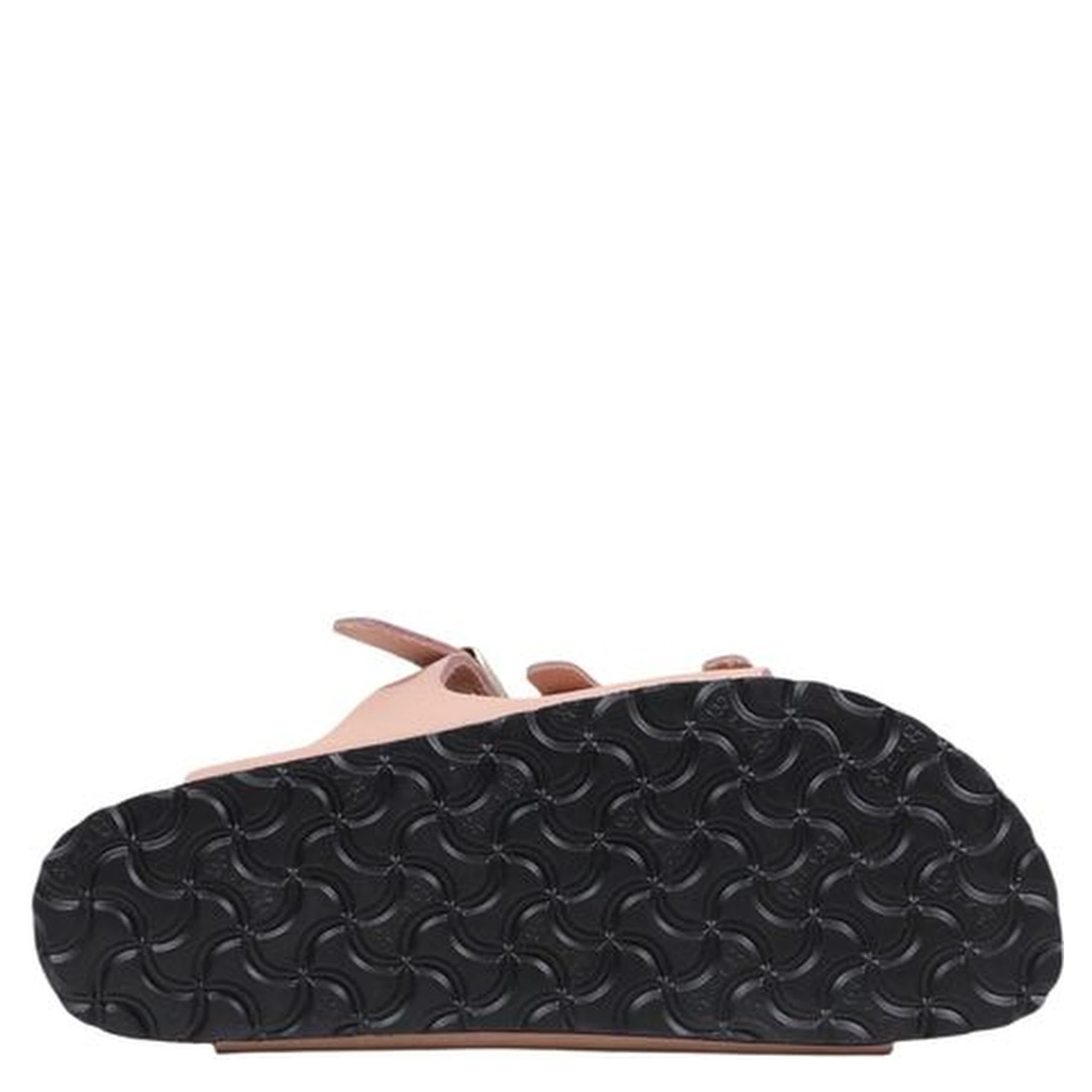 Multicolor Leather Flat Sandals