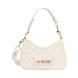 Beige Polyethylene Handbag