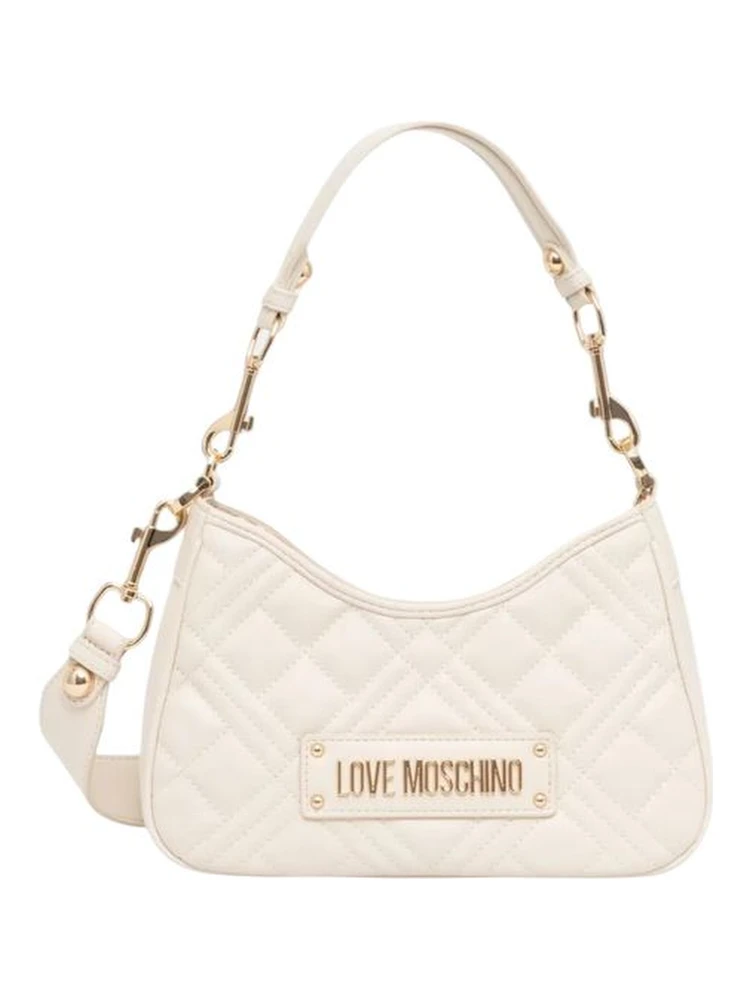 Beige Polyethylene Handbag