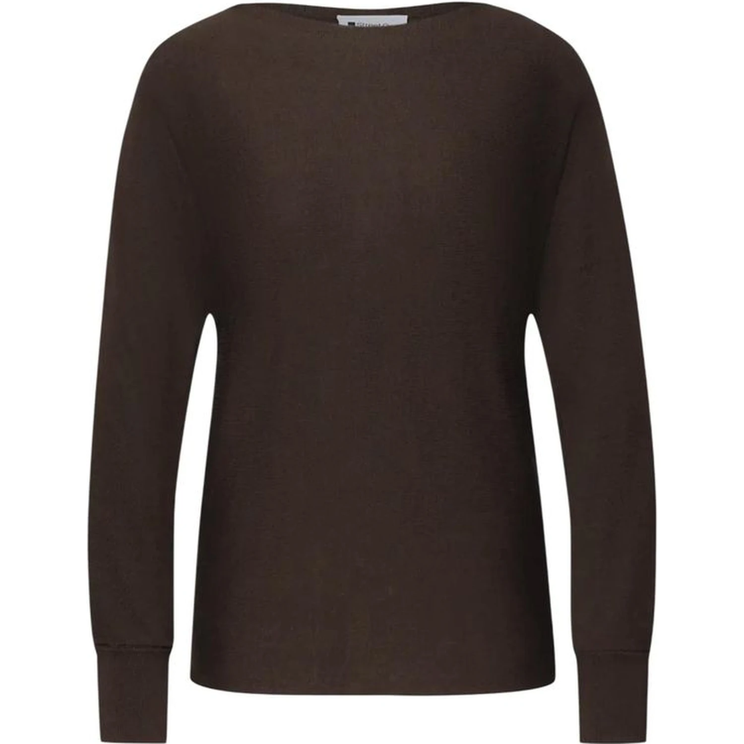 Brown Viscose Sweatshirt