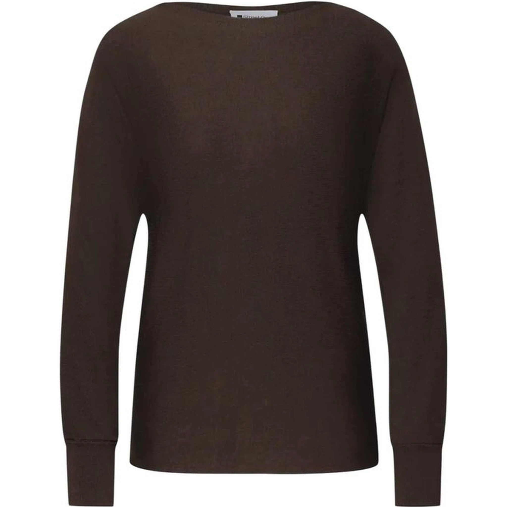 Brown Viscose Sweatshirt