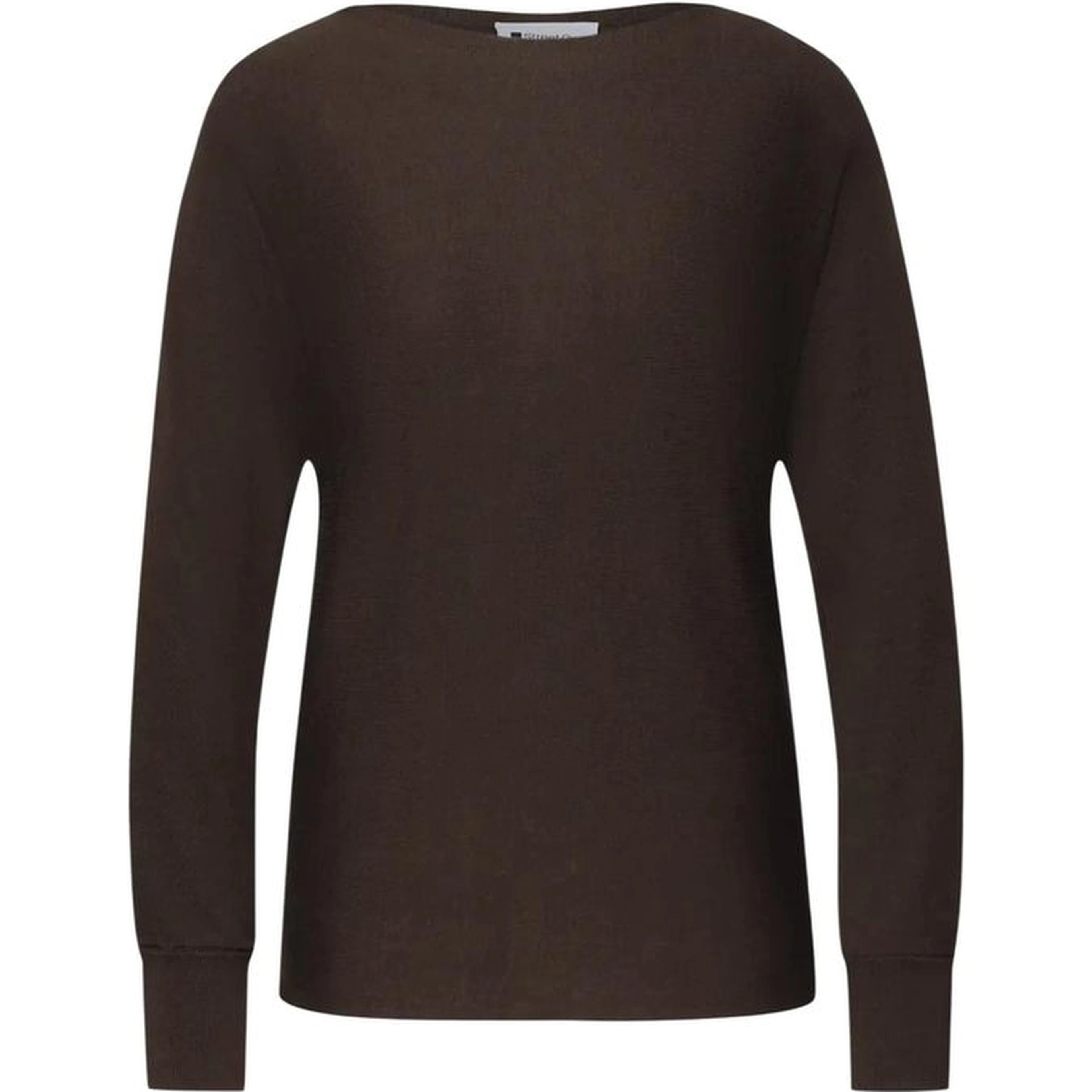 Brown Viscose Sweatshirt