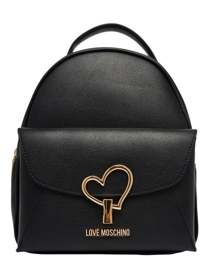 Black Polyethylene Backpack