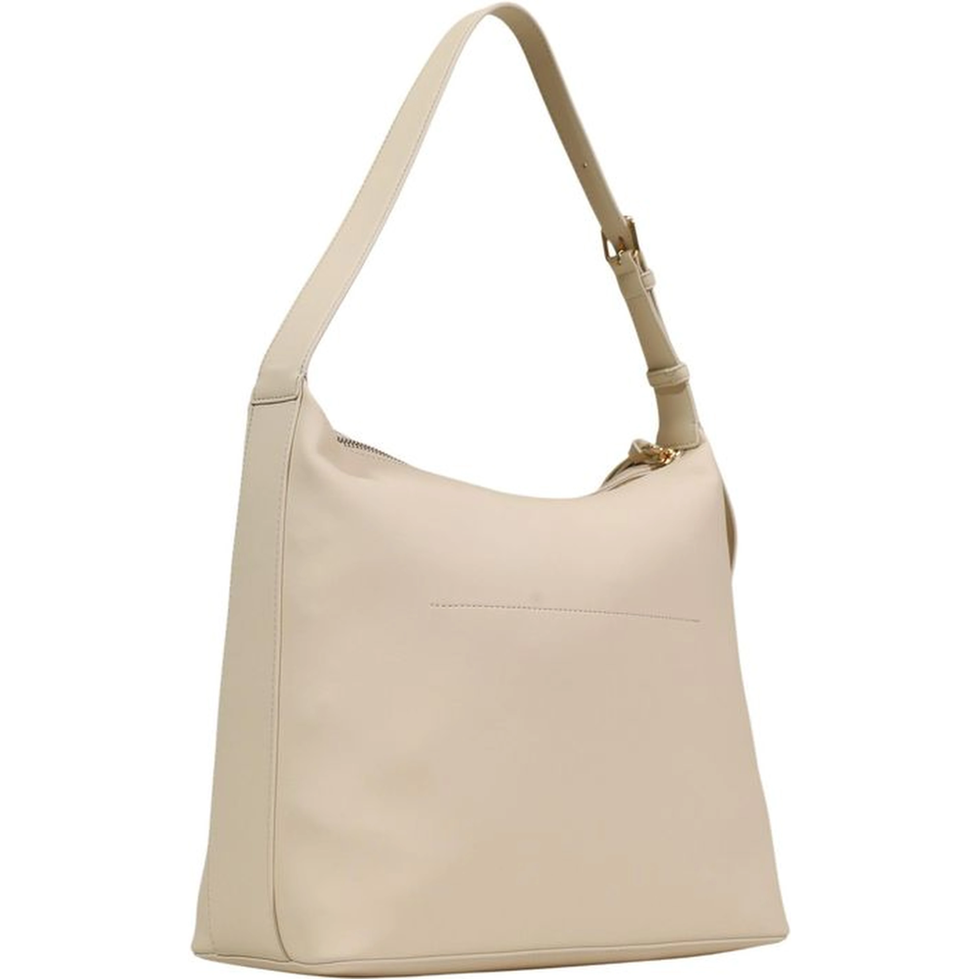 Beige Polyethylene Handbag