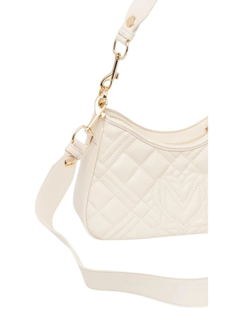 Beige Polyethylene Handbag