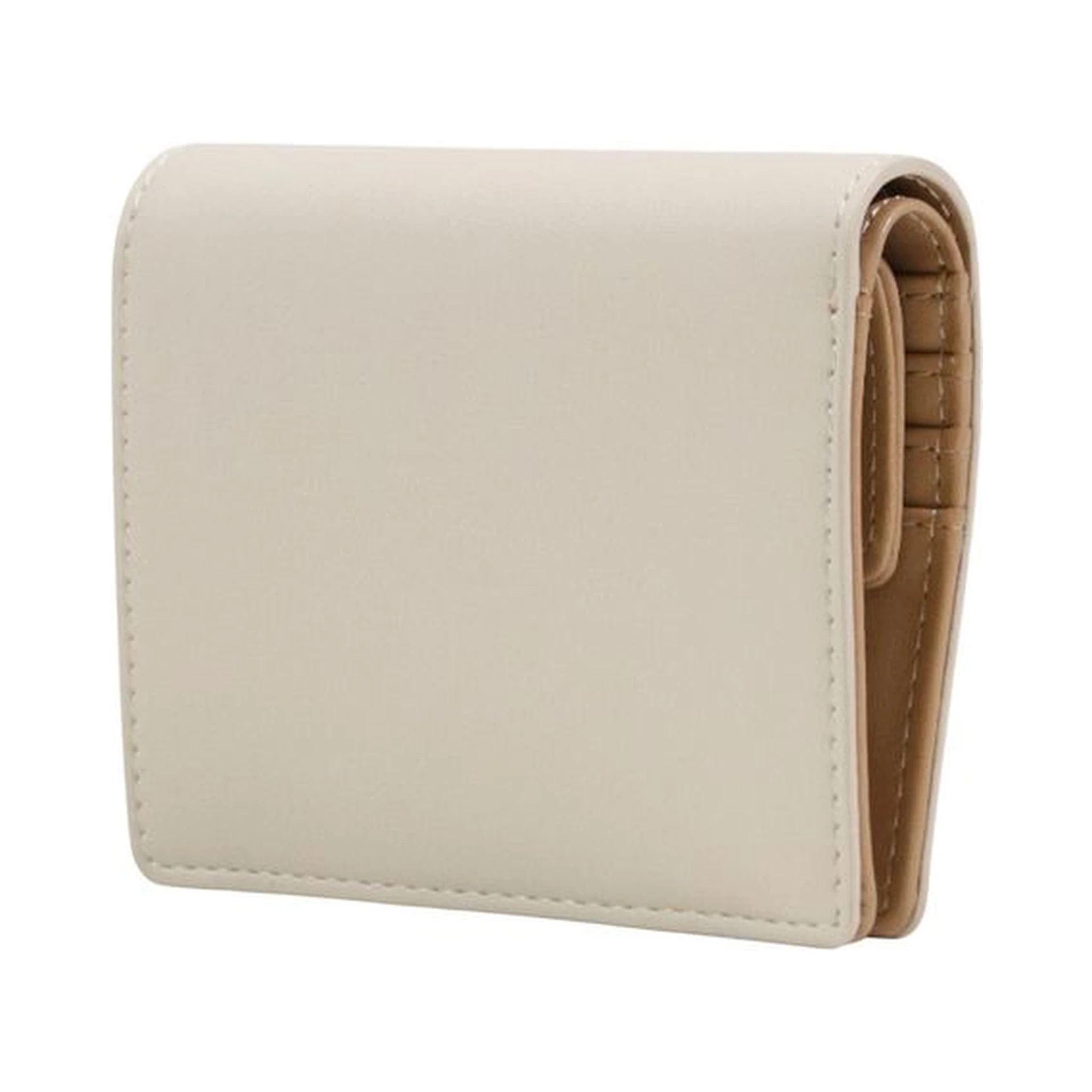 Beige Polyethylene Wallet