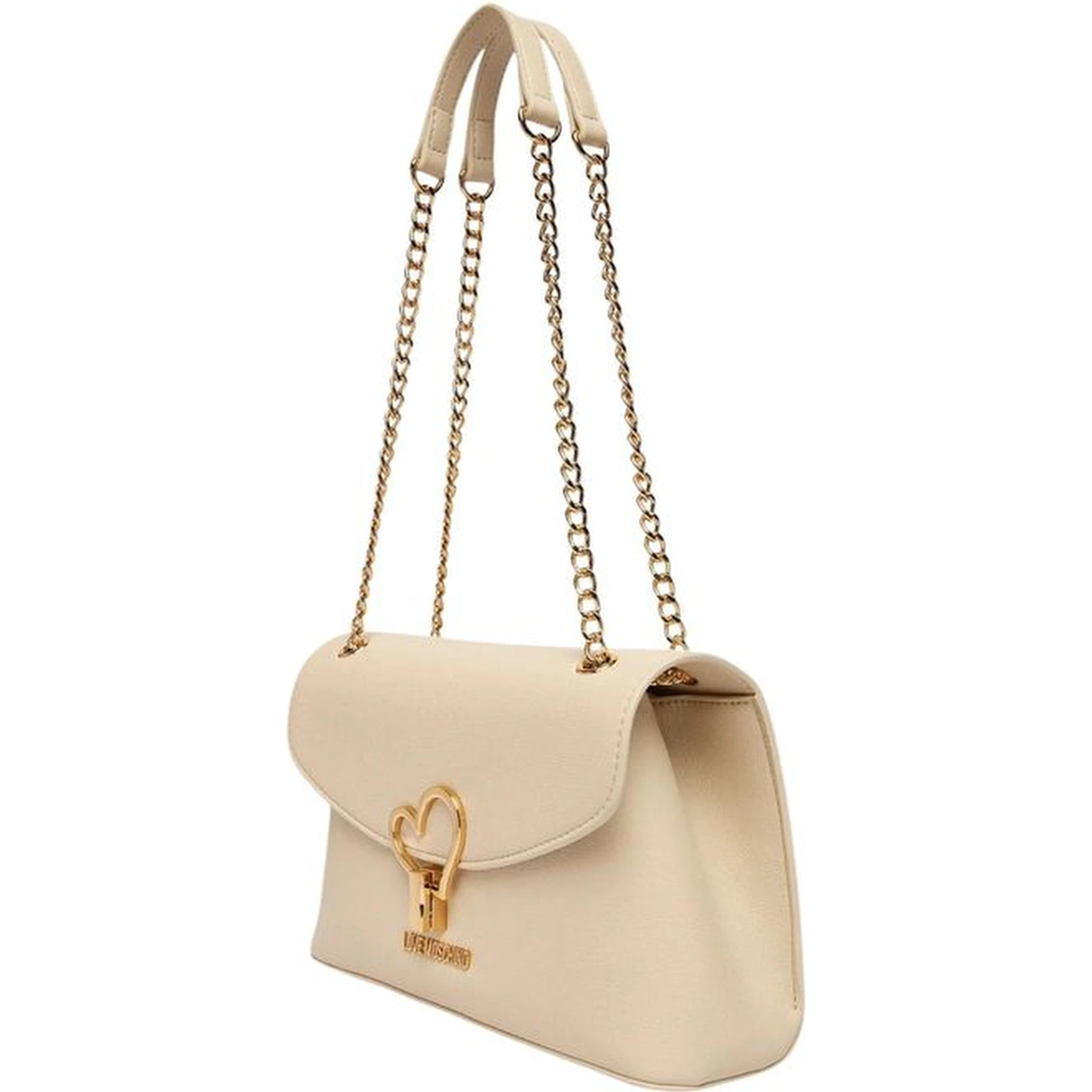 Beige Polyethylene Handbag