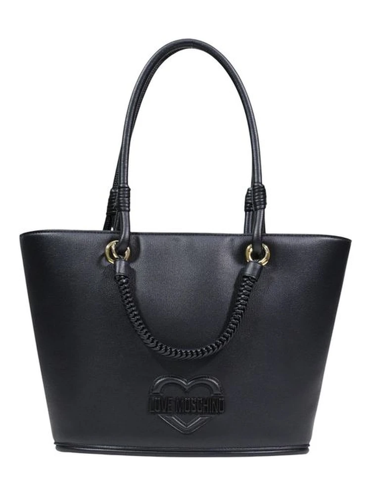 Black Polyethylene Handbag