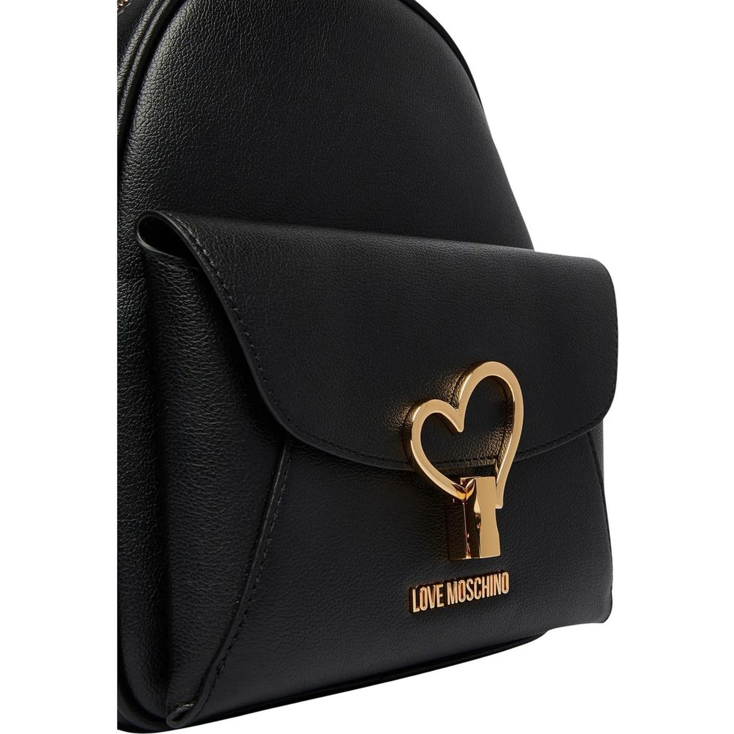 Black Polyethylene Backpack