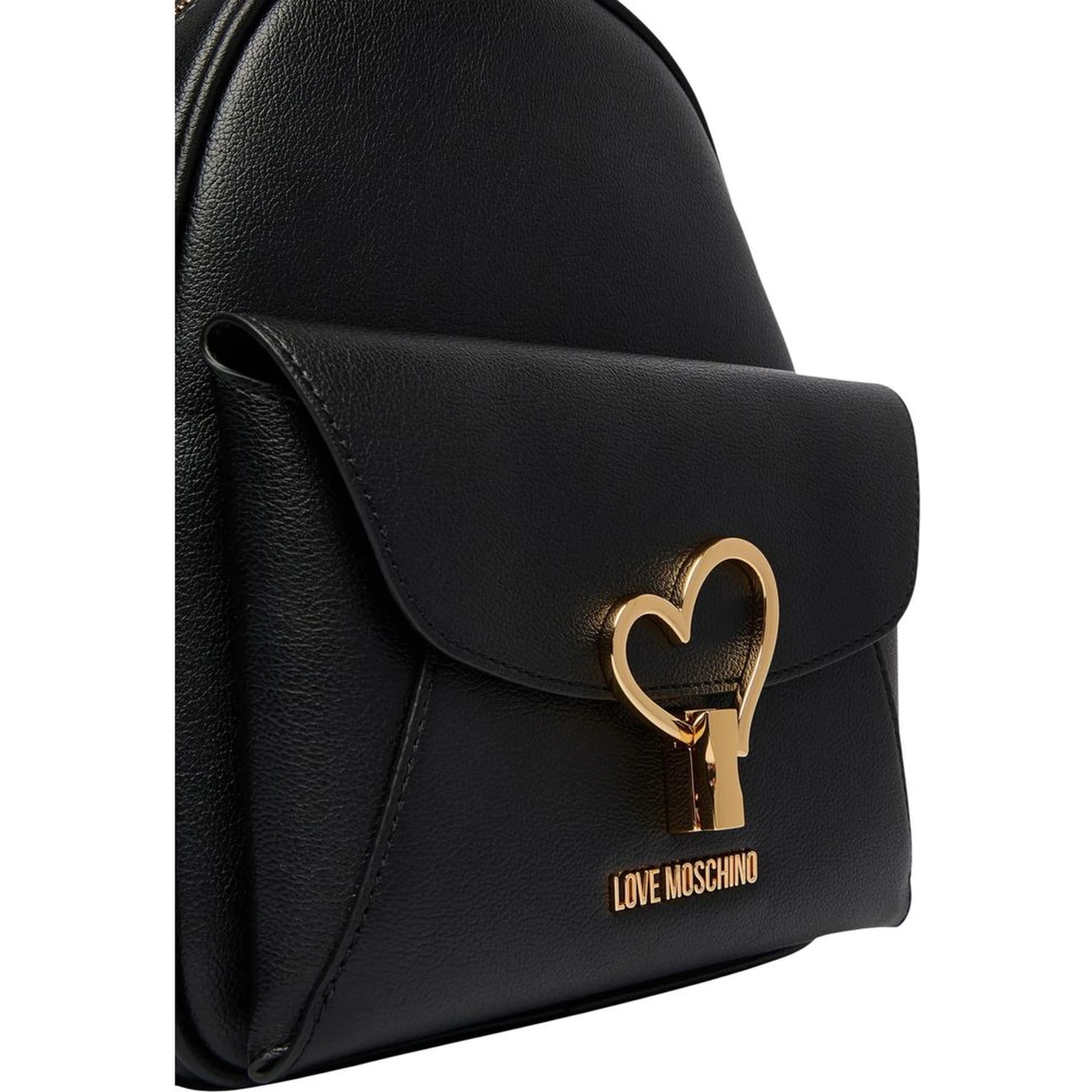 Black Polyethylene Backpack