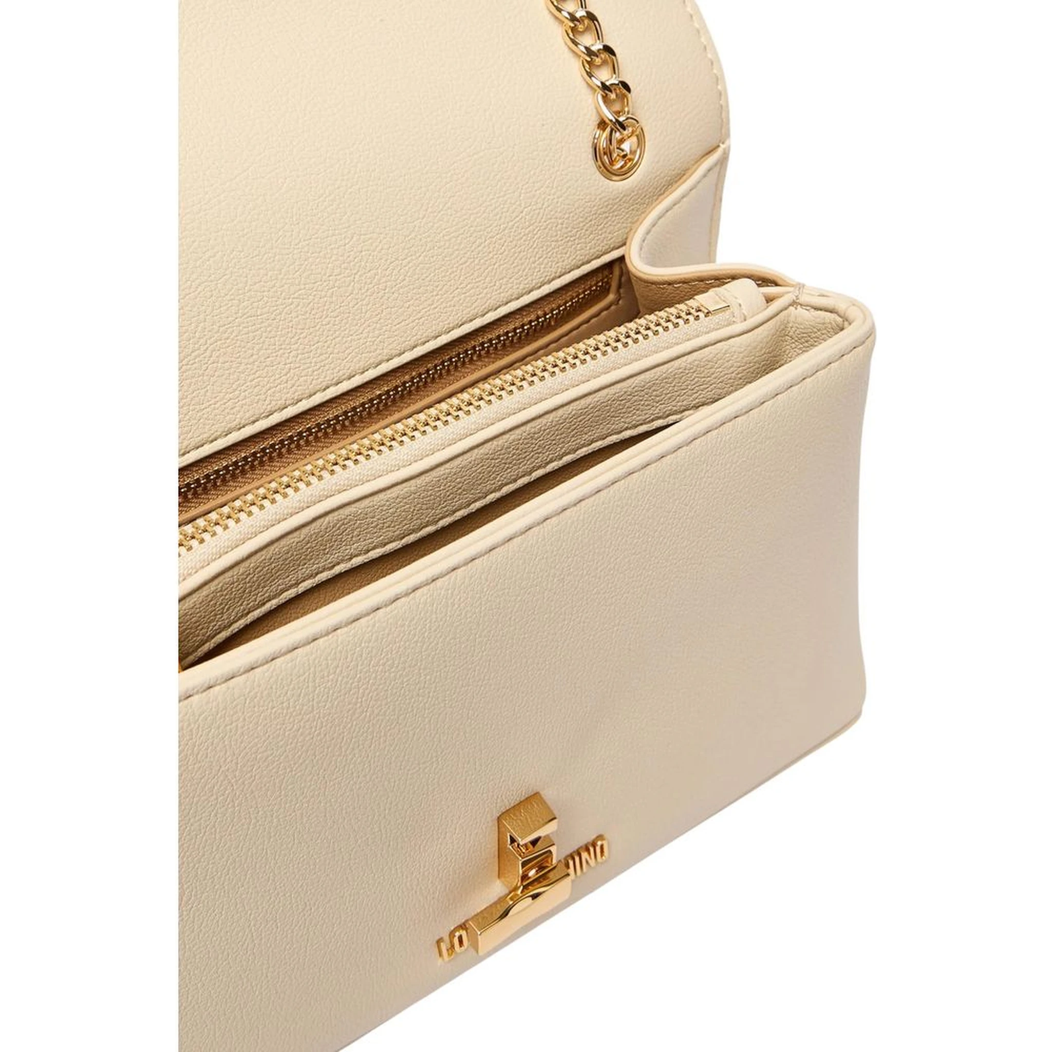 Beige Polyethylene Handbag