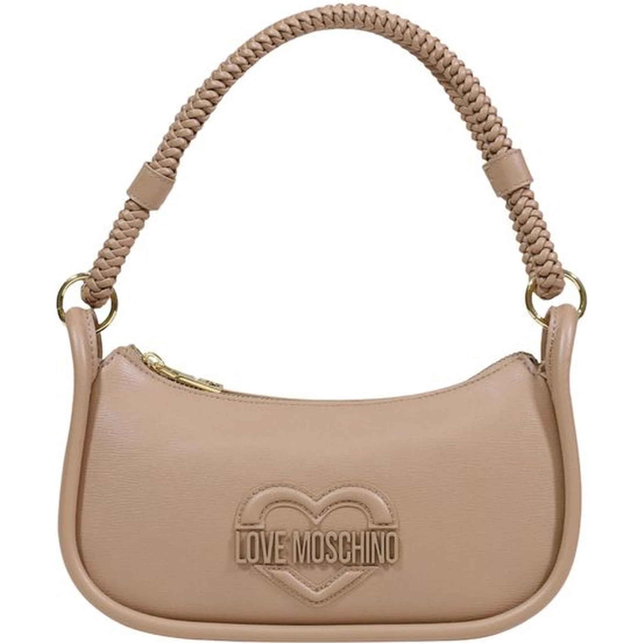 Beige Polyethylene Handbag
