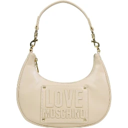 Cream Polyethylene Handbag