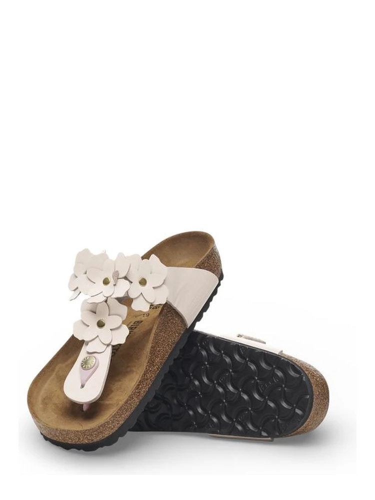 Pink Leather Flat Sandals alternative