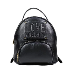 Black Polyethylene Backpack