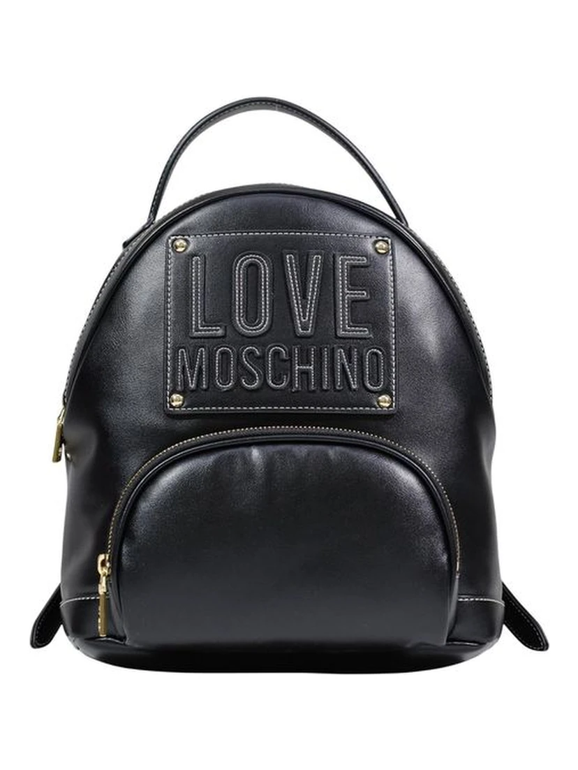 Black Polyethylene Backpack