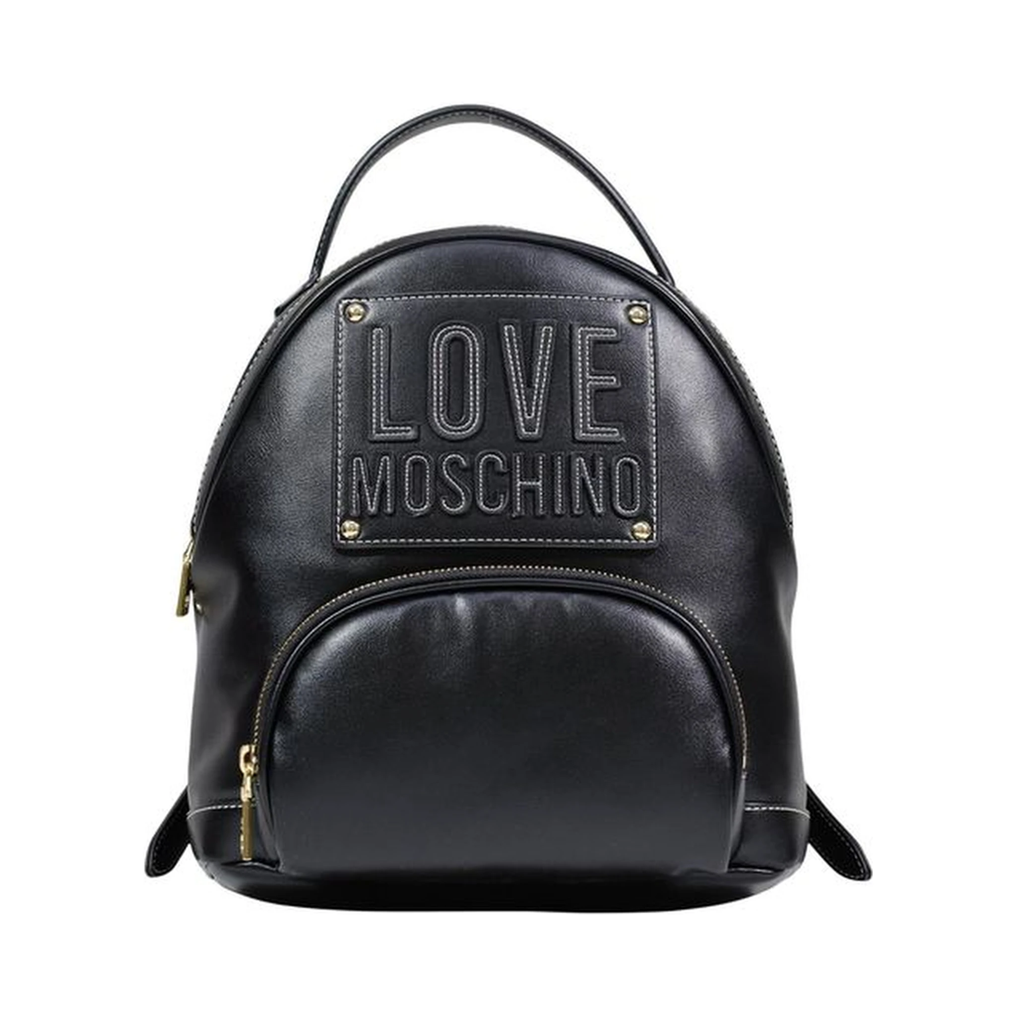 Black Polyethylene Backpack