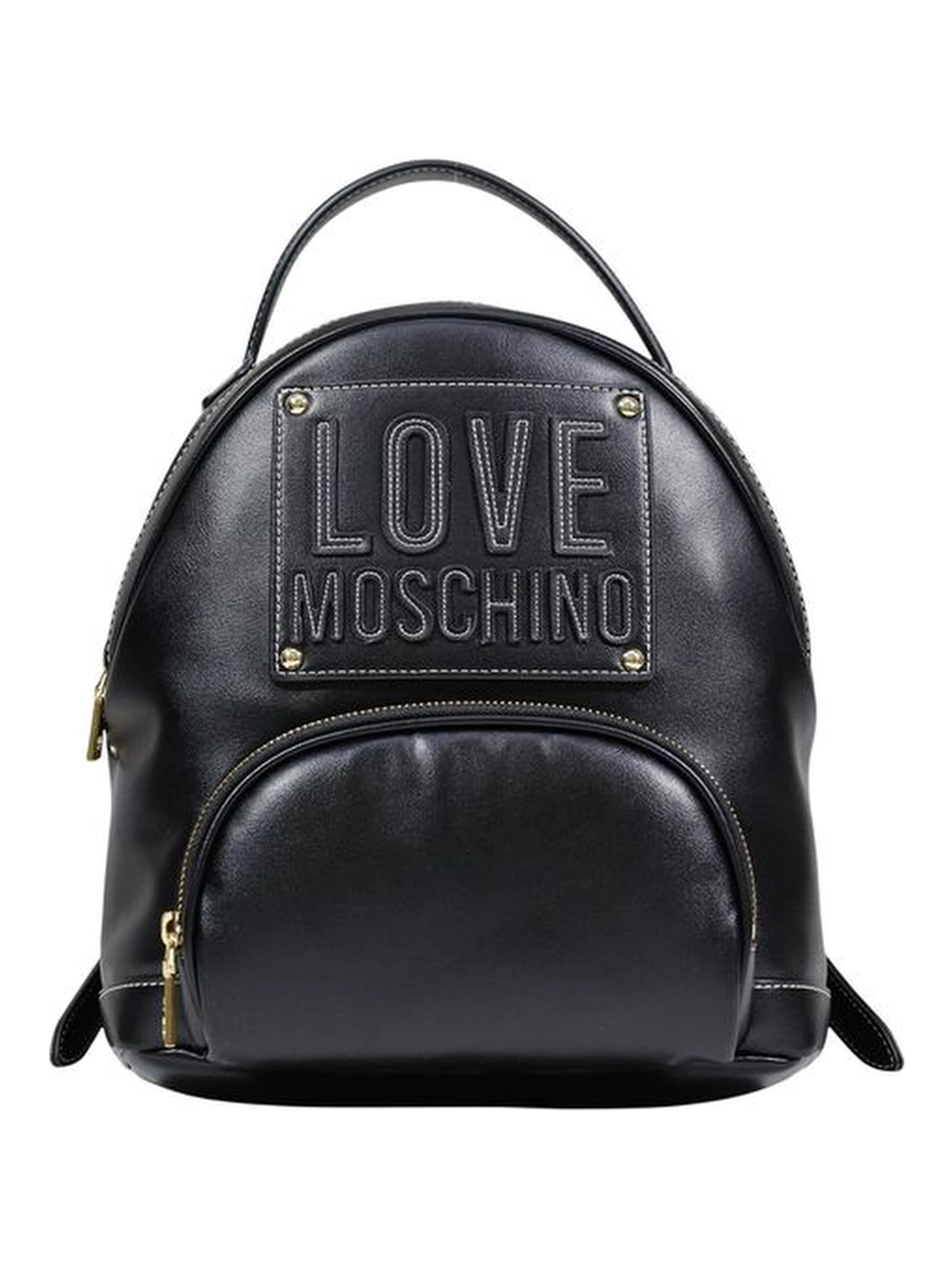 Black Polyethylene Backpack