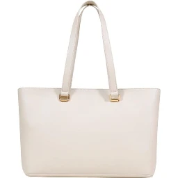 Beige Polyethylene Handbag