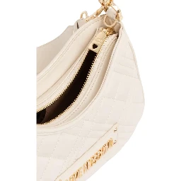 Beige Polyethylene Handbag