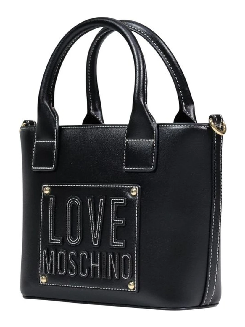 Black Polyethylene Handbag