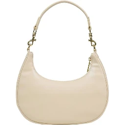 Cream Polyethylene Handbag