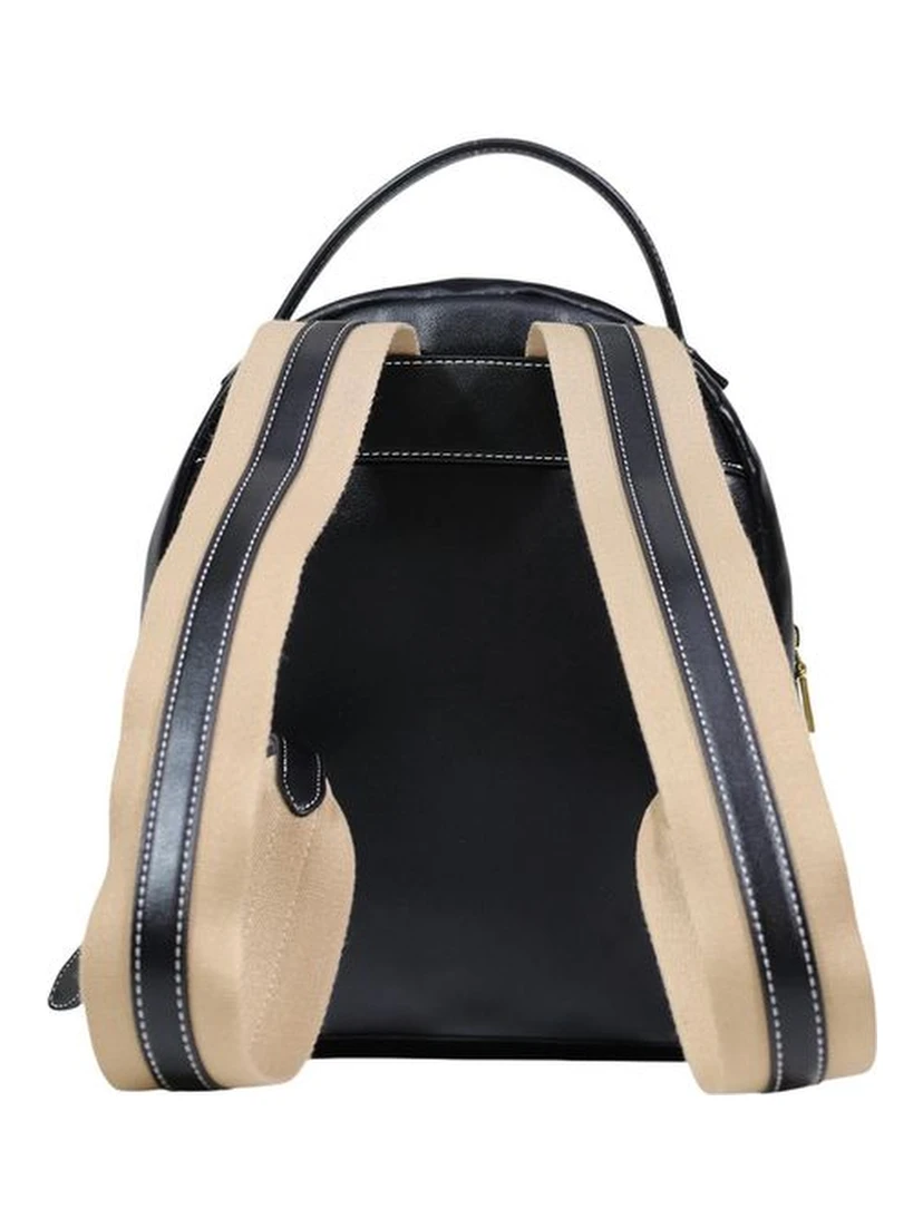Black Polyethylene Backpack