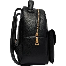 Black Polyethylene Backpack