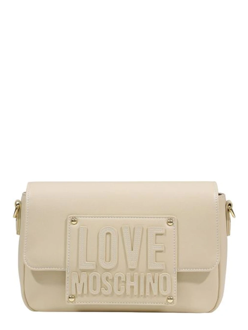 Cream Polyethylene Handbag