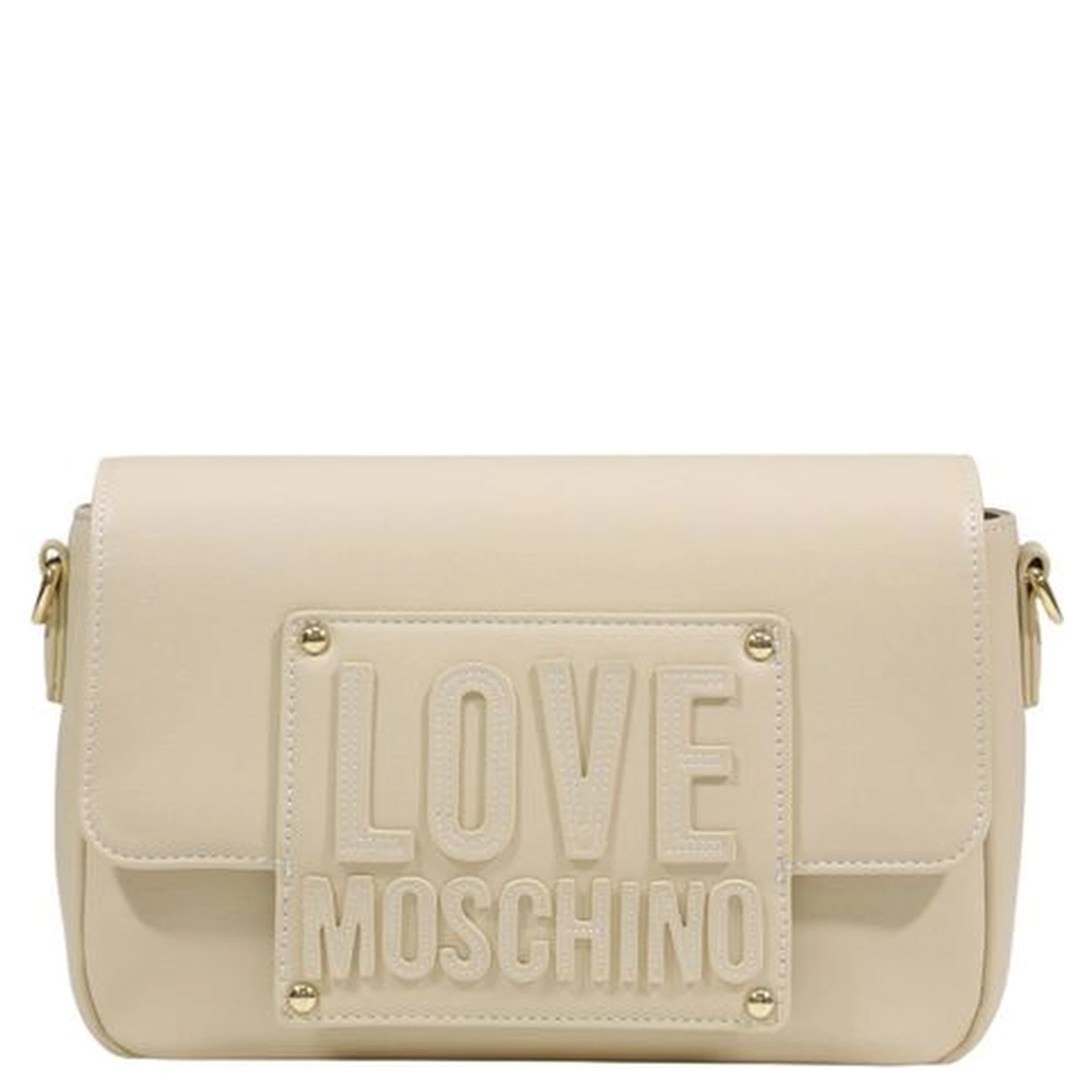 Cream Polyethylene Handbag