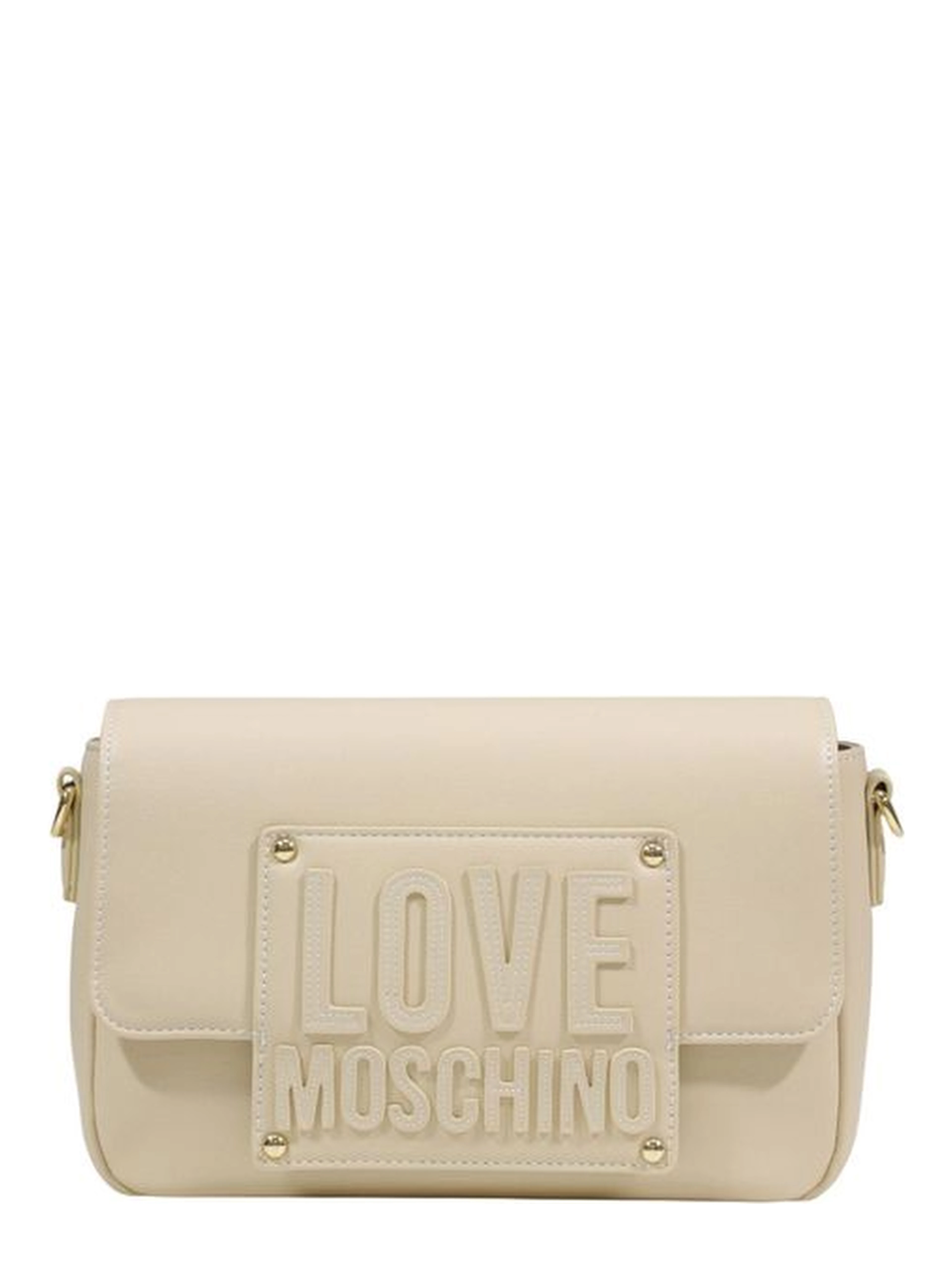 Cream Polyethylene Handbag