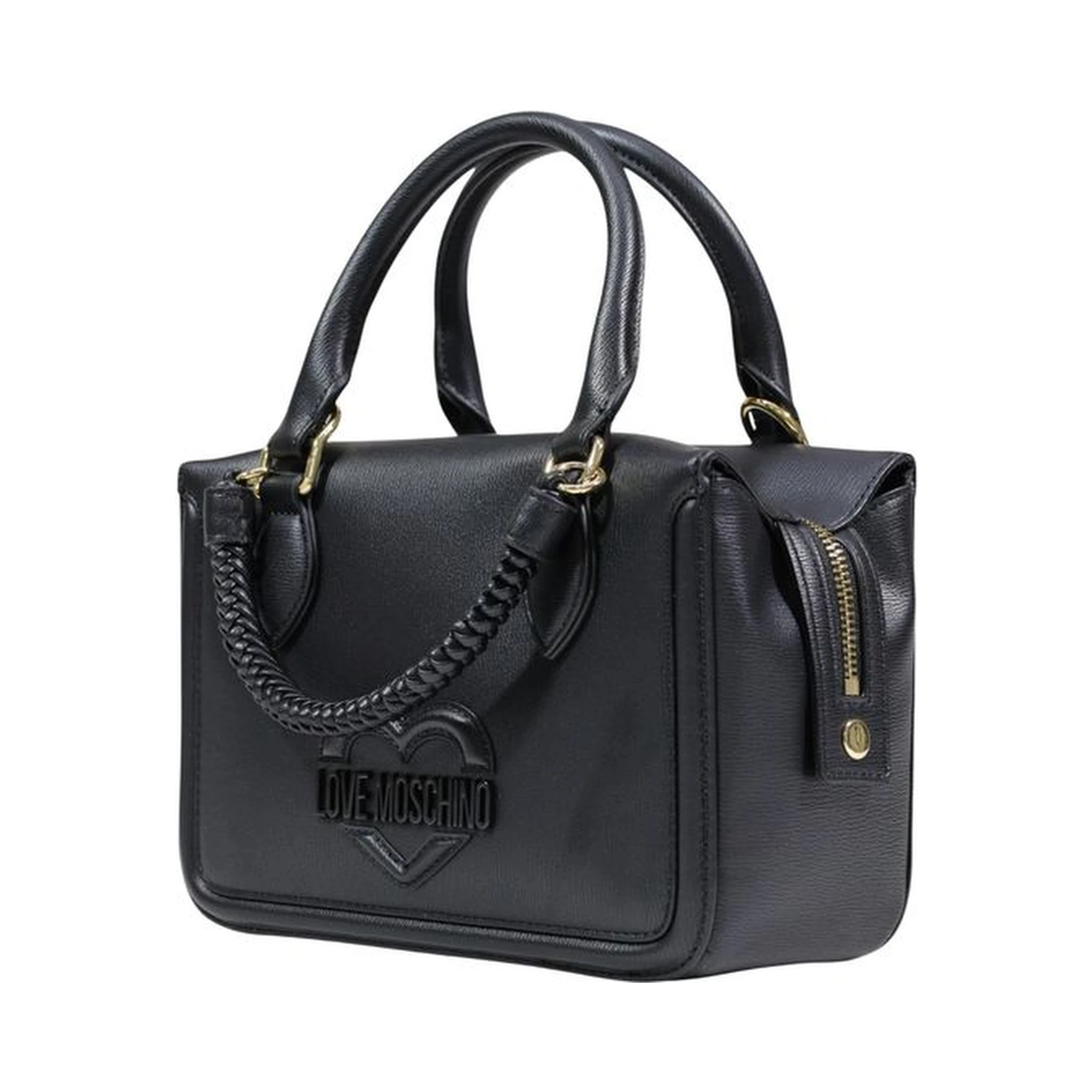 Black Polyethylene Handbag