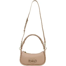 Beige Polyethylene Handbag
