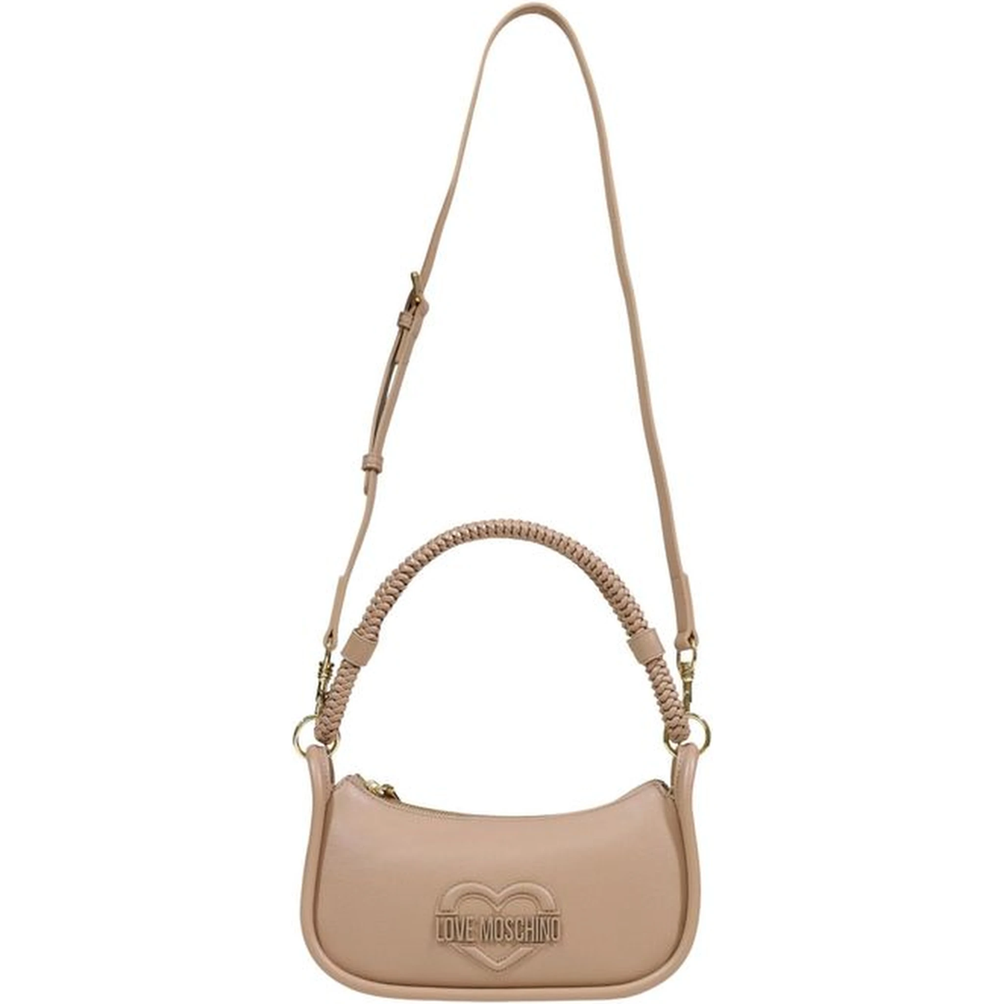 Beige Polyethylene Handbag