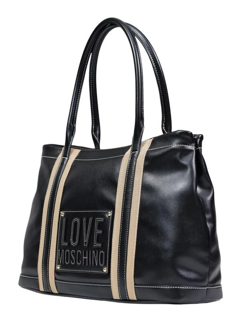 Black Polyethylene Handbag